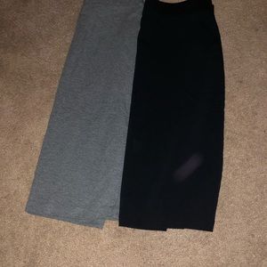 2 skirts.